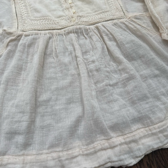 Denim & Supply Ralph Lauren Cotton Boho Embroidered Blouse - Picture 2 of 6